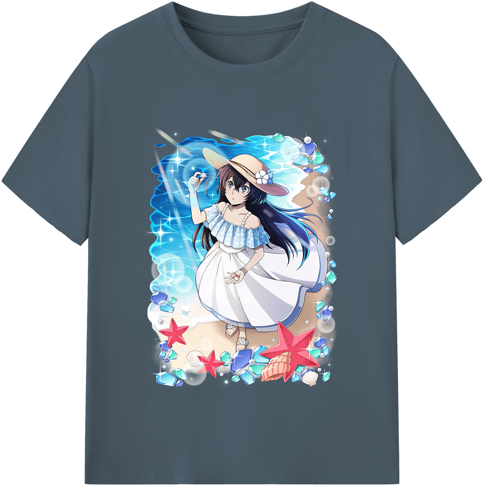 （画像用） 文豪ストレイドッグス Bungo Stray Dogs 綿100％半袖Tシャツ（フロントプリント）